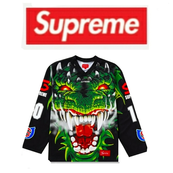 supreme dragon hockey jersey
